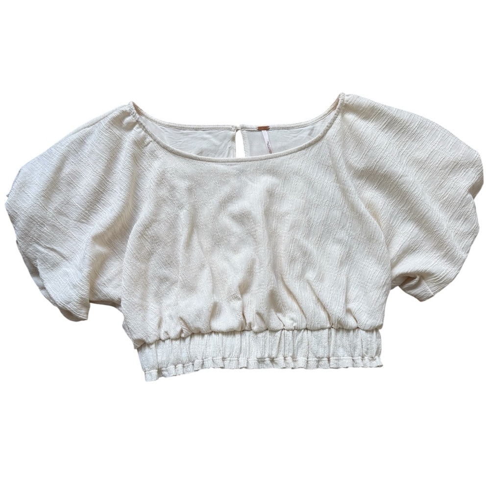 Free People Tova Cream Crop Top